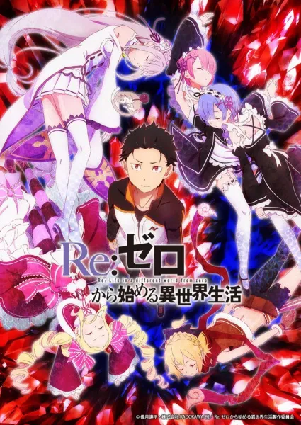 Re Zero Starting Life In Another World anime cover art